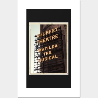 Shubert Theatre, Broadway, NYC- Matilda The Musical - Kodachrome Postcards Posters and Art